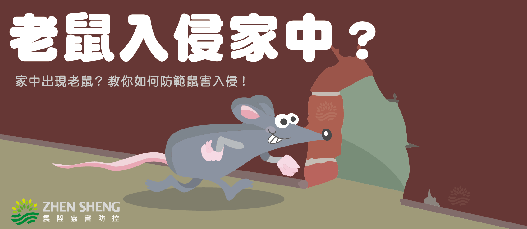 Read more about the article 為什麼家裡有老鼠？滅鼠專家教你有效預防老鼠入侵3方法