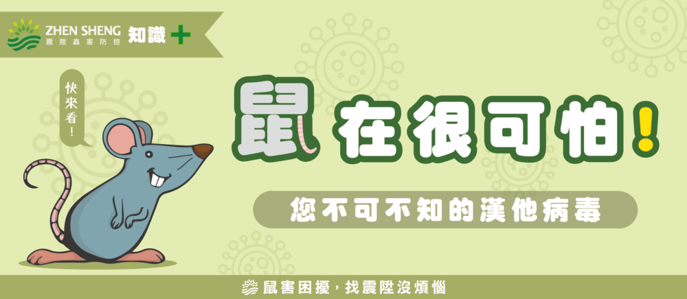 Read more about the article 「鼠」在很可怕！你不可不知的漢他病毒！