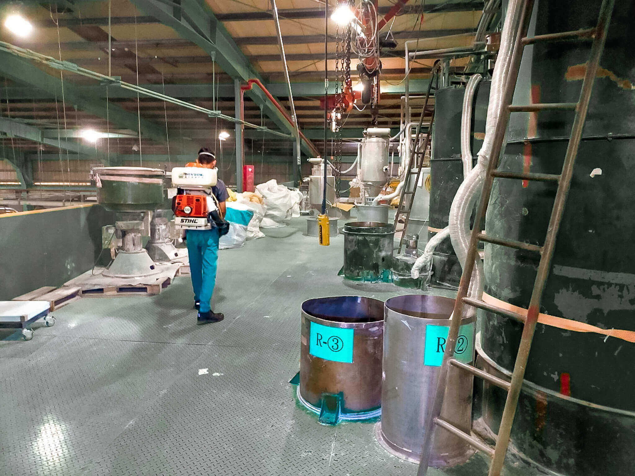 震陞除蟲專家除跳蚤防治-機械廠房施作實例分享 震陞除蟲專家除跳蚤防治-機械廠房施作實例分享