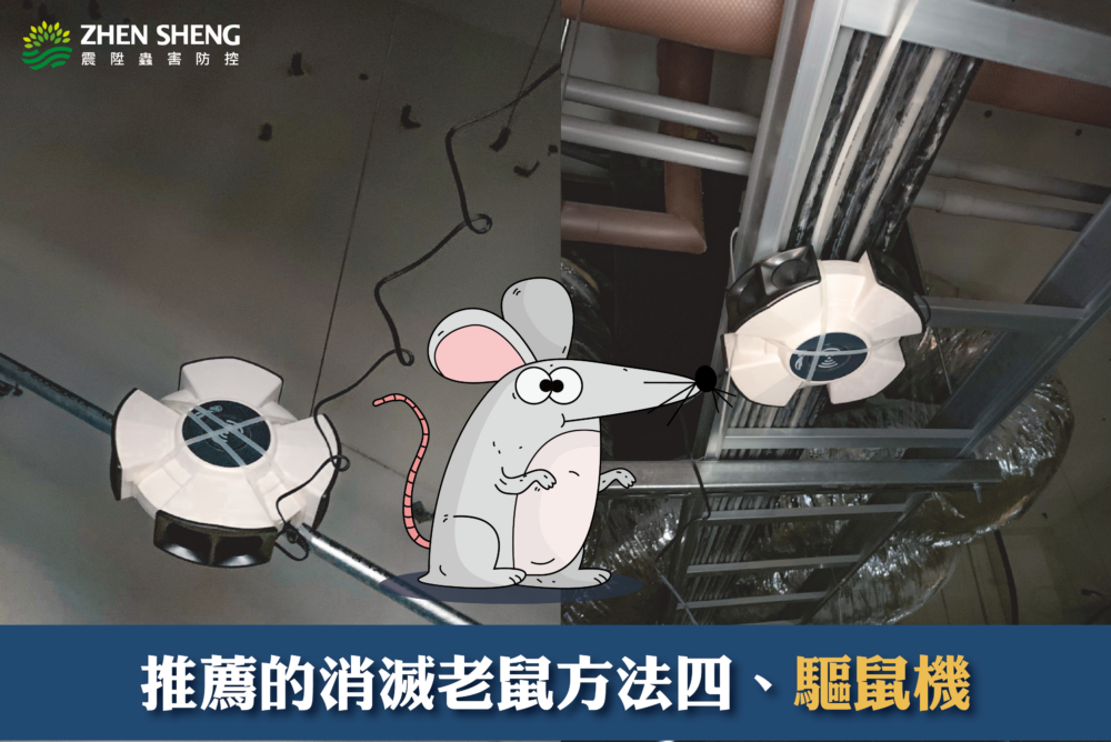 震陞滅鼠專家推薦的消滅老鼠方法四、驅鼠機