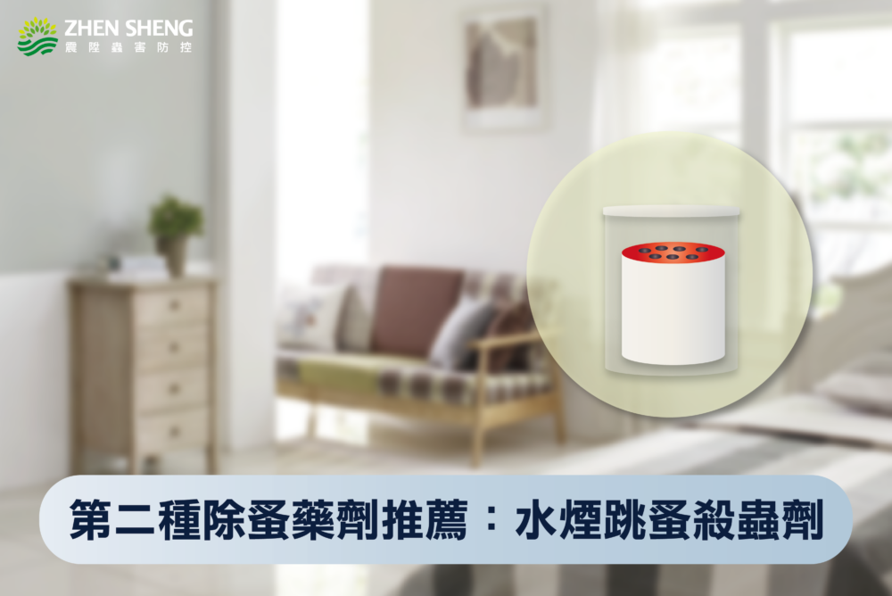 被跳蚤咬怎麼辦？震陞除蟲專家教你除跳蚤藥劑怎麼選！第二種除蚤藥劑推薦：水煙跳蚤殺蟲劑
