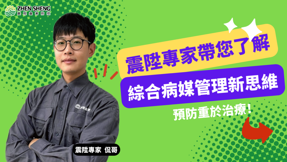 Read more about the article 預防重於治療！震陞除蟲專家帶您了解綜合病媒防治新思維