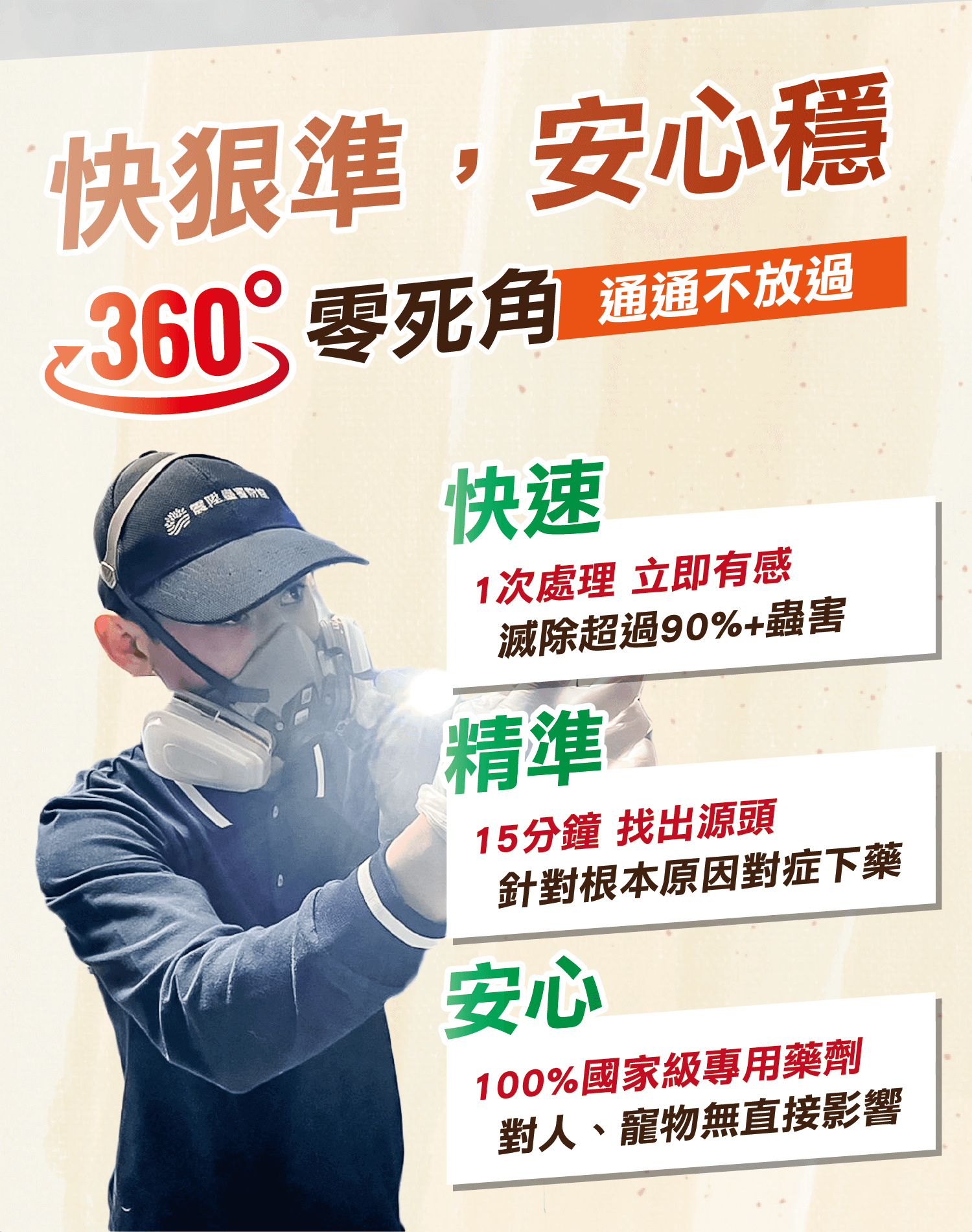 快狠準，安心穩，震陞360度零死角除潮濕蟲防治_除蟲_消毒_病媒防治_衣魚_嚙蟲_衣蟲_書蝨_衣蟲_台中除蟲公司推薦_台中消毒公司推薦